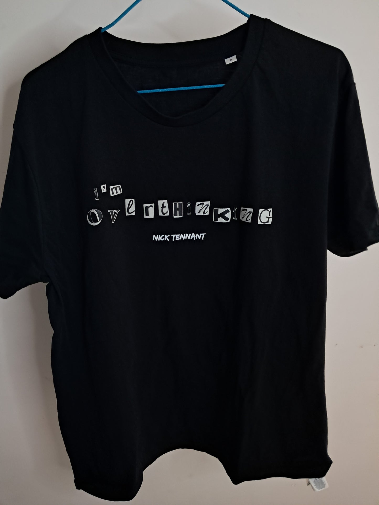 T-shirt "Overthinking" noir